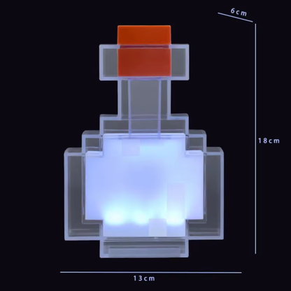Pixel Potion: Lámpara LED Gamer
