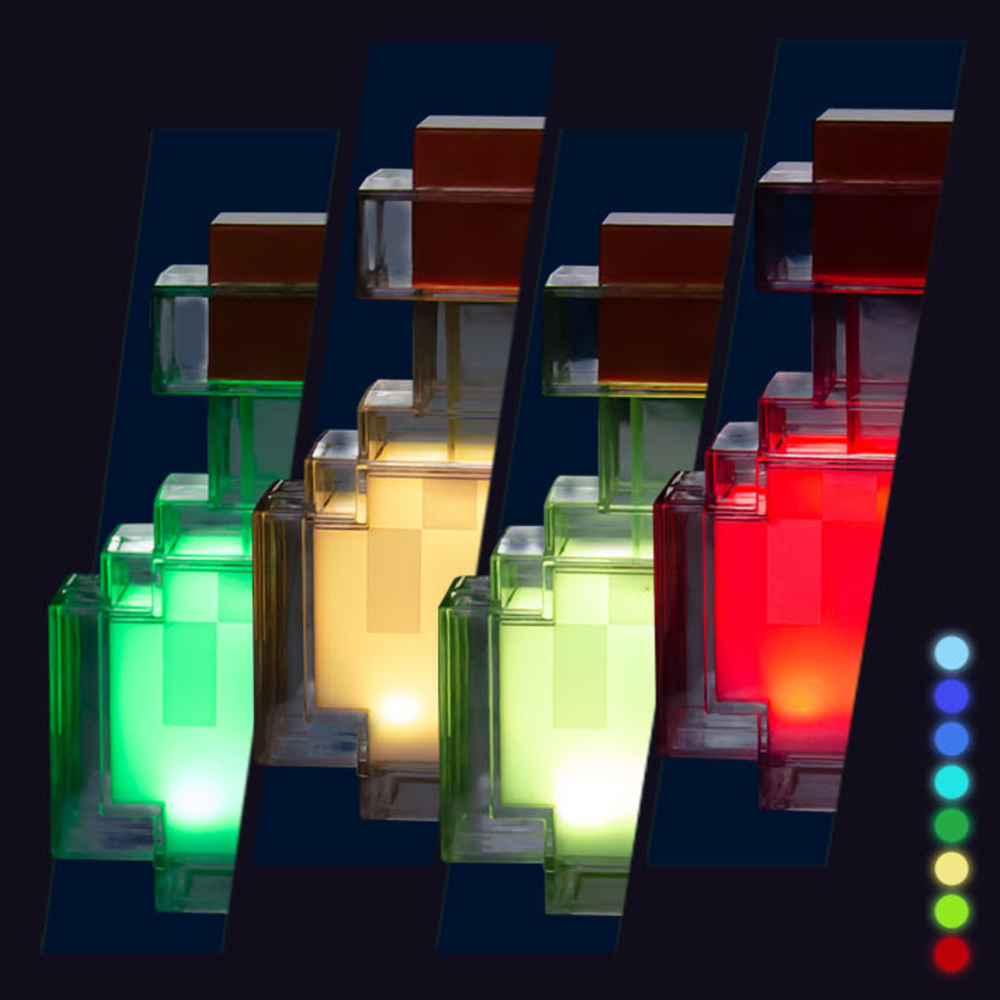 Pixel Potion: Lámpara LED Gamer