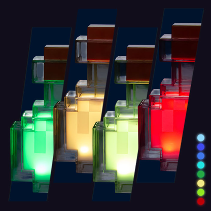 Pixel Potion: Lámpara LED Gamer